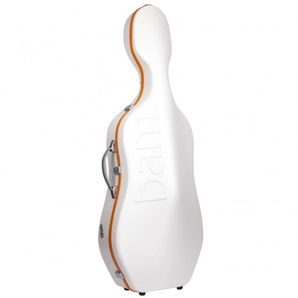 Bam GRAF1005XL Estuche Cello 4/4 Grafitti Blanco/Naranja 7645 Bam GRAF1005XL Estuche Cello 4/4 Grafitti Blanco/Naranja 7645