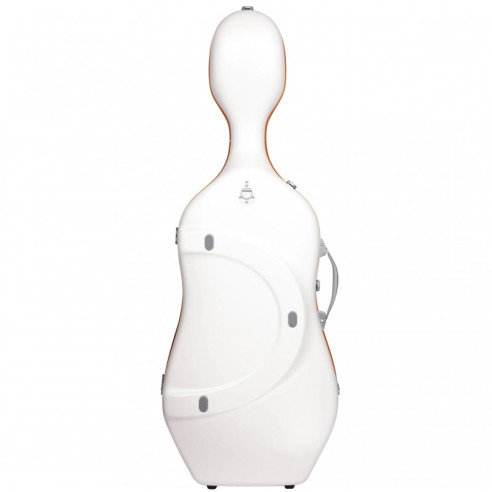 Bam GRAF1005XL Estuche Cello 4/4 Grafitti Blanco/Naranja 7645