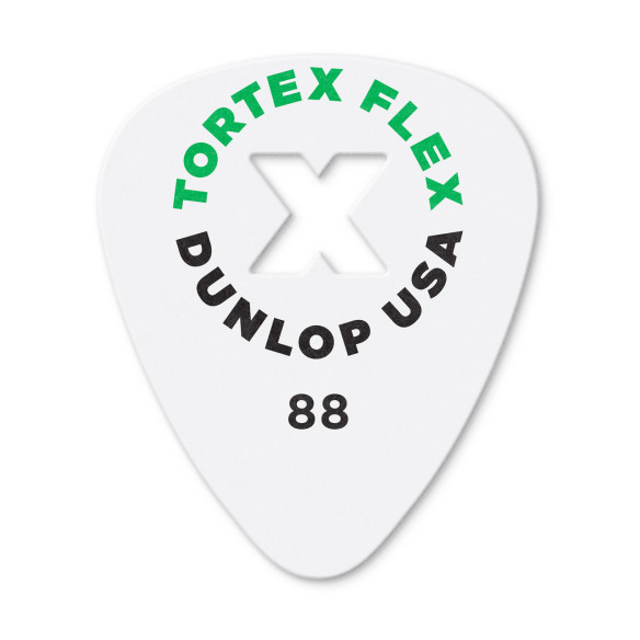 Dunlop 428XP-088 Bolsa 12 Púas Tortex Flex X 0.88mm Pickers