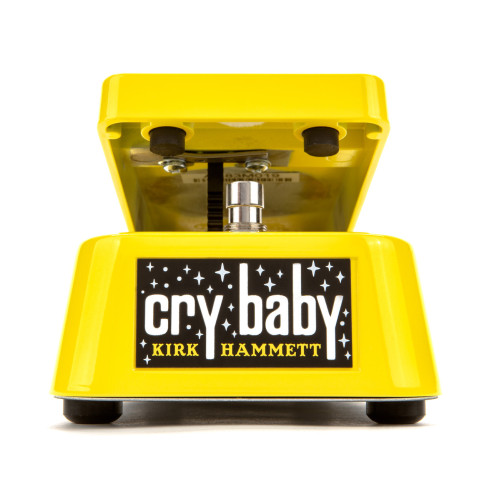 Pedal Dunlop Crybaby KH95Y Kirk Hammett Yellow Sparkle Edition