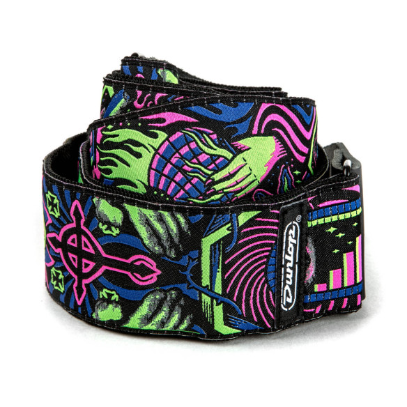 Dunlop ILD-01 Correa Guitarra/Bajo I LOVE DUST Headspace Green