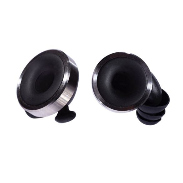 Limousine Earplugs KNOPS SMOOTH BLACK Tapones para los oidos