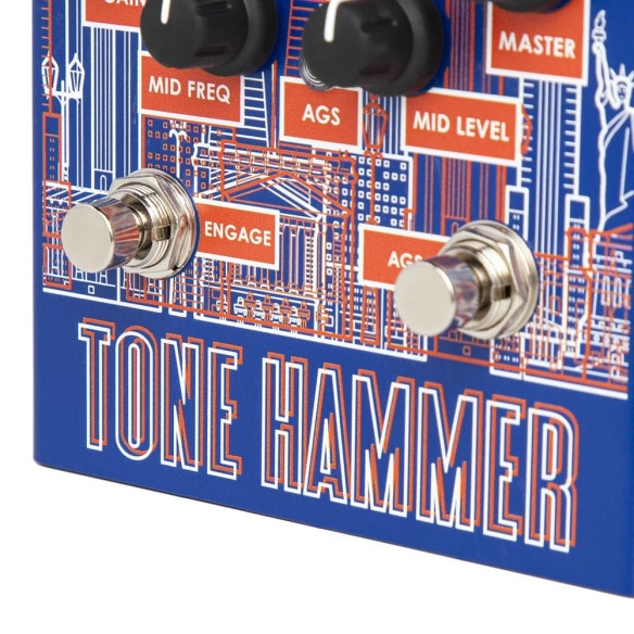 Aguilar TONE HAMMER LIMITED NYC SKYLINE Pedal Preamp para Bajo