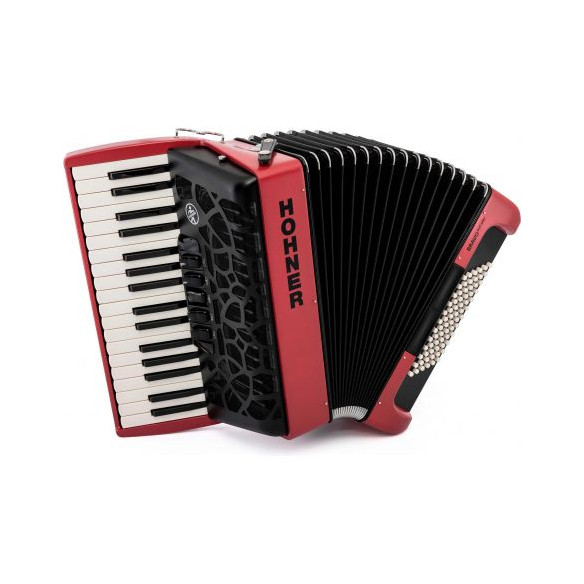 Hohner BRAVO MYCOLOR III 72 SUNSET Acordeón de piano cromático Hohner BRAVO MYCOLOR III 72 SUNSET Acordeón de piano cromático
