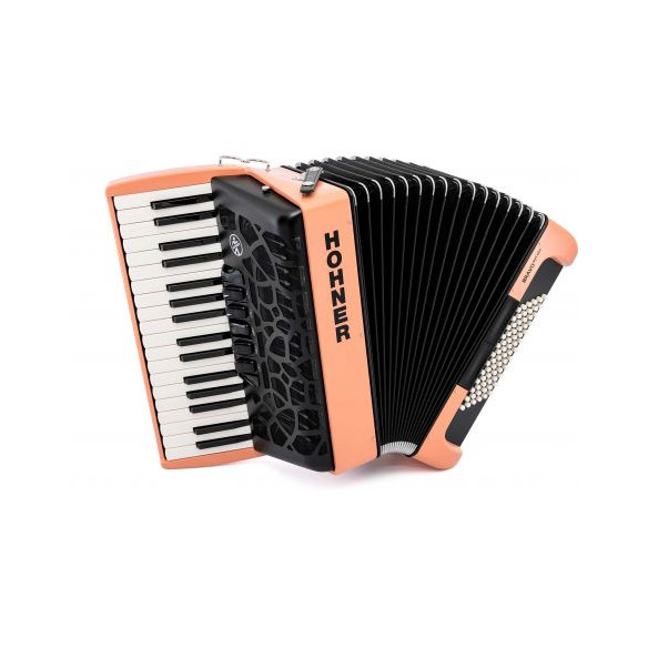 Hohner BRAVO MYCOLOR III 72 SUNRISE Acordeón de piano cromático Hohner BRAVO MYCOLOR III 72 SUNRISE Acordeón de piano cromático