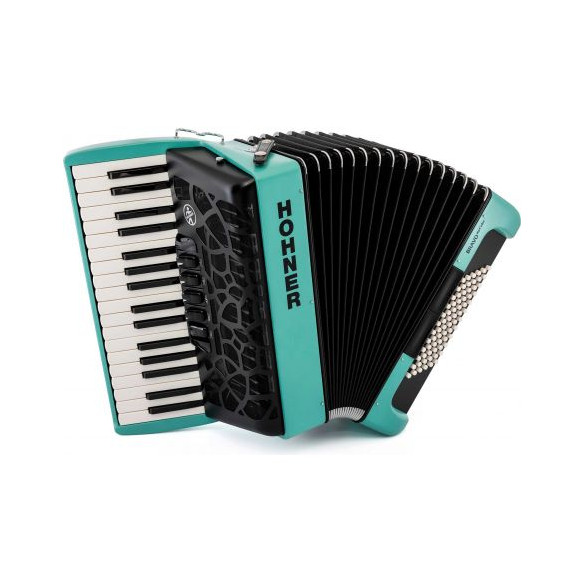 Hohner BRAVO MYCOLOR III 72 WIND Acordeón de piano cromático Hohner BRAVO MYCOLOR III 72 WIND Acordeón de piano cromático