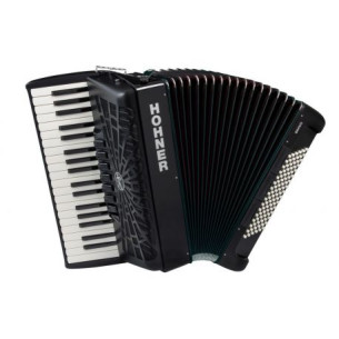 Hohner BRAVO III 96 Negro A16722 Acordeón de piano Cromático