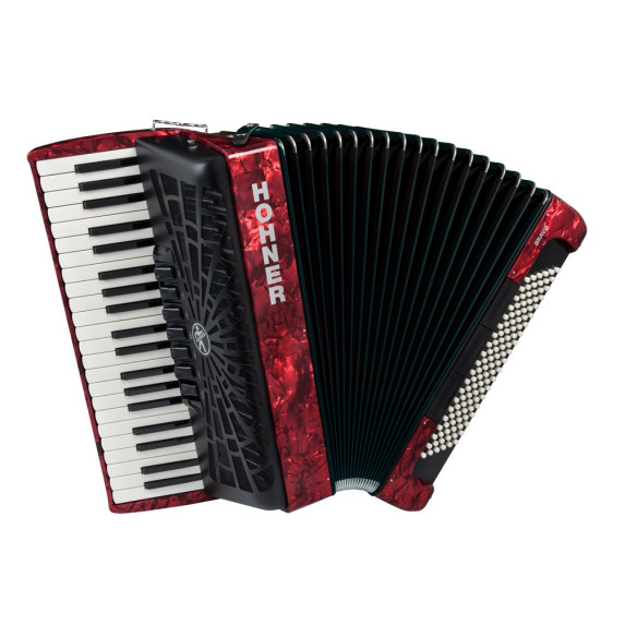 Hohner BRAVO III 120 ROJO A16832 SILENTKEY Acordeón Hohner BRAVO III 120 ROJO A16832 SILENTKEY Acordeón