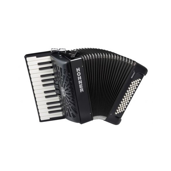 Hohner BRAVO II 60 Negro A16962 Acordeón de piano Cromático Hohner BRAVO II 60 Negro A16962 Acordeón de piano Cromático