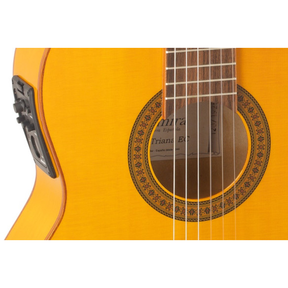 Admira TRIANA Guitarra Flamenco Electrificada Fishman Brillo
