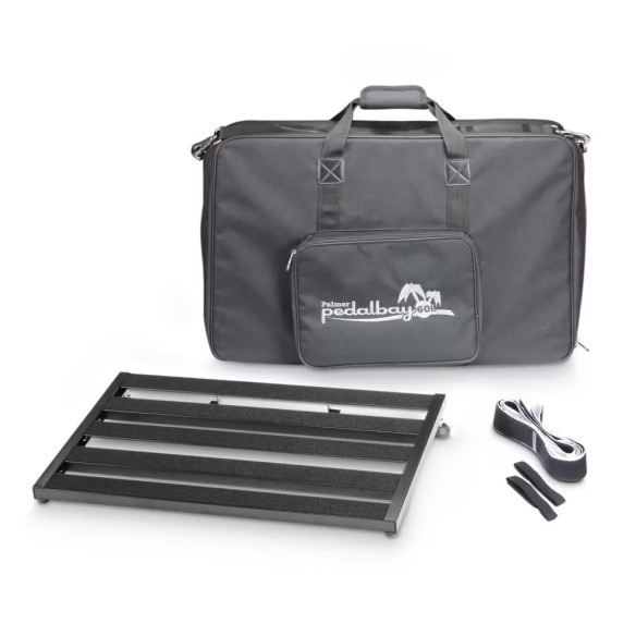 Pedalera universal de aluminio para alojar todo tipo de pedales Palmer Pedalbay60L.