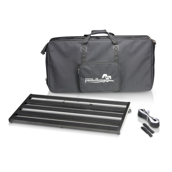 Pedalera universal de aluminio para alojar todo tipo de pedales Palmer Pedalbay80.