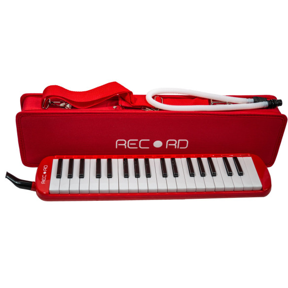 Record M-37 Melódica 37 Teclas Roja