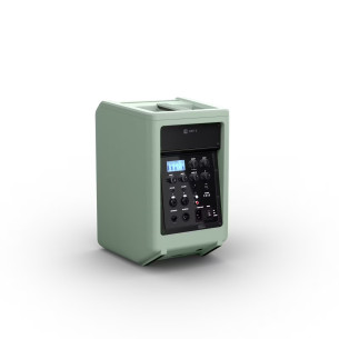 LD Systems ANNY 8 GN Altavoz de PA portátil a batería con Bluetooth® y mezclador, color Adventure Green 2
