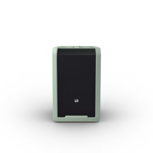LD Systems ANNY 8 GN Altavoz de PA portátil a batería con Bluetooth® y mezclador, color Adventure Green