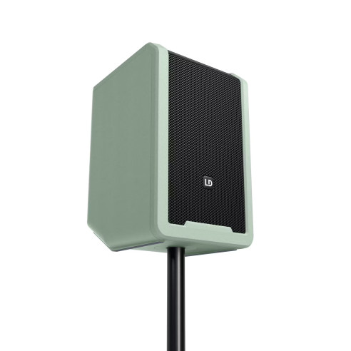LD Systems ANNY 8 GN Altavoz de PA portátil a batería con Bluetooth® y mezclador, color Adventure Green