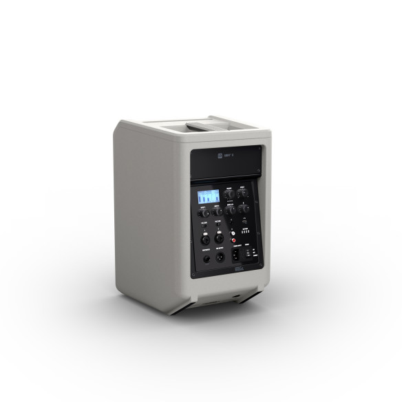 LD Systems ANNY8 G Altavoz de PA portátil a batería con Bluetooth® y mezclador, color Urban Grey