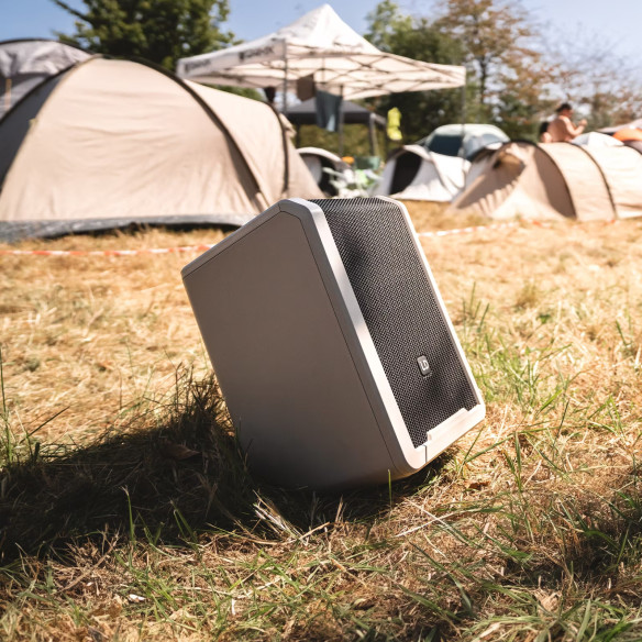 LD Systems ANNY8 G Altavoz de PA portátil a batería con Bluetooth® y mezclador, color Urban Grey