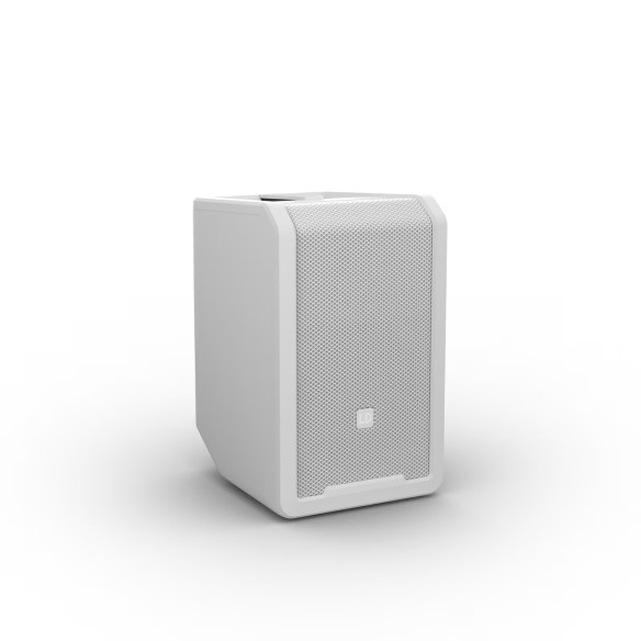 LD Systems ANNY8 W Altavoz de PA portátil a batería con Bluetooth® y mezclador, color Pure White