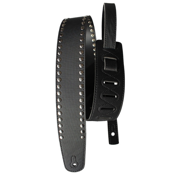 Basso VTLMETAL04 Correa Guitarra y Bajo Negra Tachuelas TACHUELAS