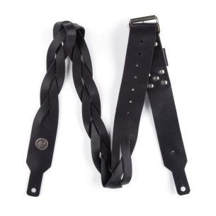 Dunlop DRM-01 Correa Red Monkey Negra Trenzada 2