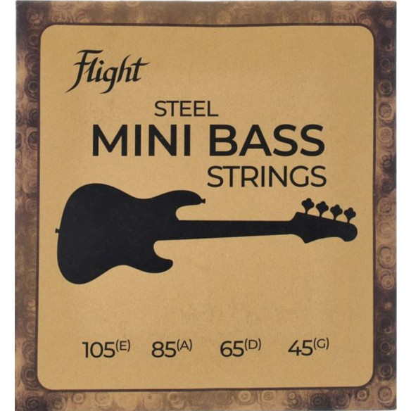 Flight FMBS-200 Juego Cuerdas Ukelele Mini Bass