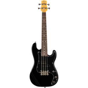 Flight Ukelele Bajo Rock Series Mini Bass Lite BK