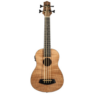Bones SP540B Ukelele Bajo de Okume Flameado