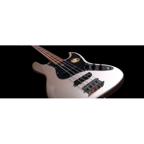 Sire MARCUS MILLER V5 ALDER-4 2nd Gen CGM CHAMPAGNE GOLD MET Bajo Eléctrico