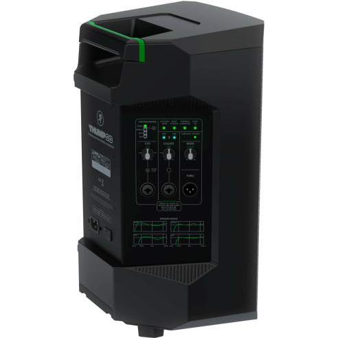 Mackie THUMP GO, Altavoz portatil a batería de 200 vatios y hasta 12 horas de duración de la batería.