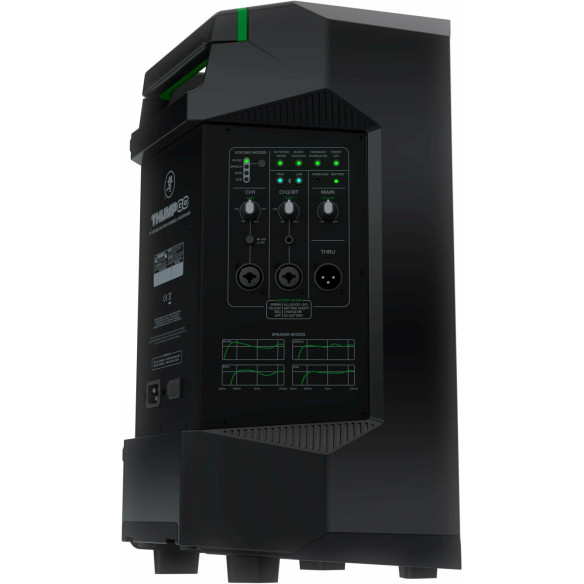 Mackie THUMP GO, Altavoz portatil a batería de 200 vatios y hasta 12 horas de duración de la batería.