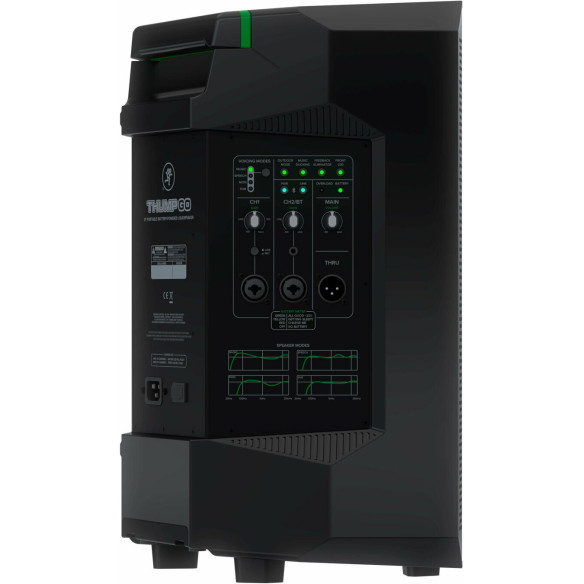 Mackie THUMP GO, Altavoz portatil a batería de 200 vatios y hasta 12 horas de duración de la batería.