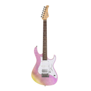Cort G280 SELECT TCP Guitarra Eléctrica Strato Tr Chameleon Purpl