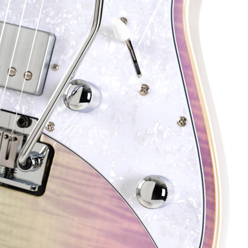 Cort G280 SELECT TCP Guitarra Eléctrica Strato Tr Chameleon Purpl