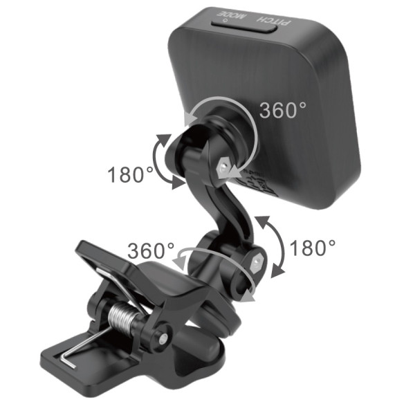 Admira AT103 AFINADOR RECARGABLE Guitarra, Bajo, Violín y Ukelele