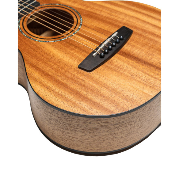 Bones BAC-250 Guitarra Acústica 3/4 Caoba Natural