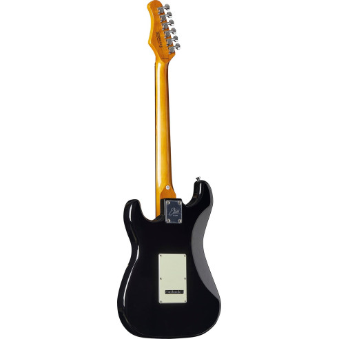Eko ST350-BLK Guitarra Eléctrica Starter HSS Negra