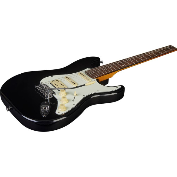 Eko ST350-BLK Guitarra Eléctrica Starter HSS Negra