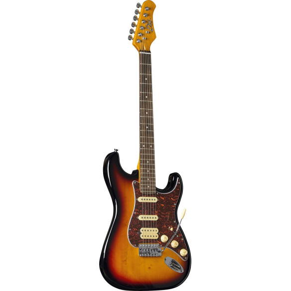 Eko ST350-SB Guitarra Eléctrica Starter HSS Sunburst