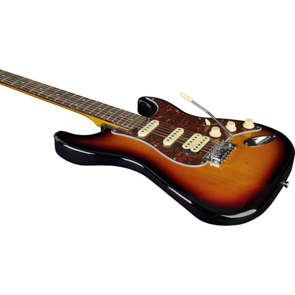 Eko ST350-SB Guitarra Eléctrica Starter HSS Sunburst