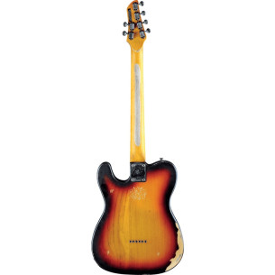 Guitarra EKO tipo telecaster con cuerpo de paulownia, mástil de arce y diapasón de Roupanà 2