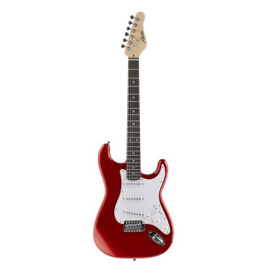 Compra AST100 Guitarra Eléctrica Strato Roja online | MusicSales 2