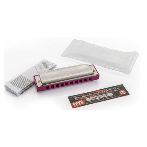 comprar Armónica diatónica HOHNER SPECIAL 20 C PINK, Armónica de 20 voces diseñada para Country, Rock y Folk.