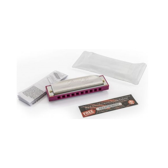 comprar Armónica diatónica HOHNER SPECIAL 20 C PINK, Armónica de 20 voces diseñada para Country, Rock y Folk.