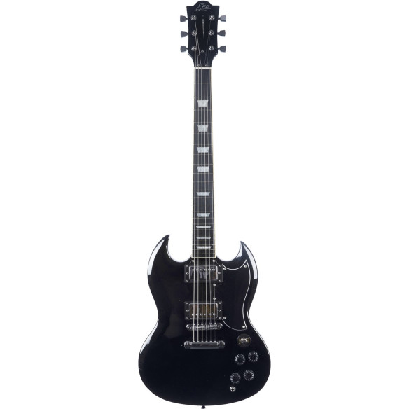 Eko DV300-BLK Guitarra eléctrica Tipo SG Negra