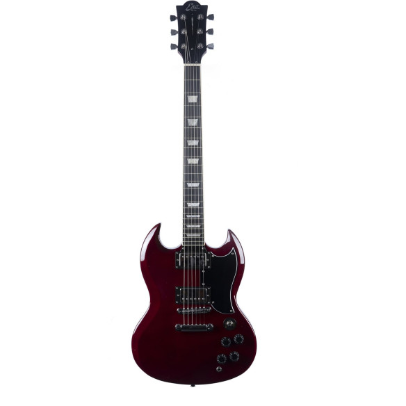 Eko DV300-RED Guitarra eléctrica Tipo SG Roja
