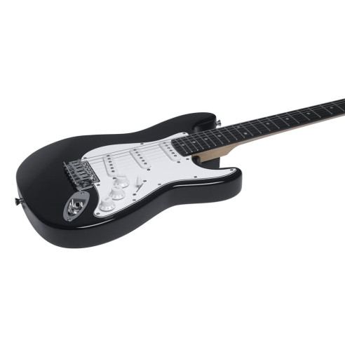 Eko ST100-BLK Guitarra Eléctrica Tipo Strato Negra