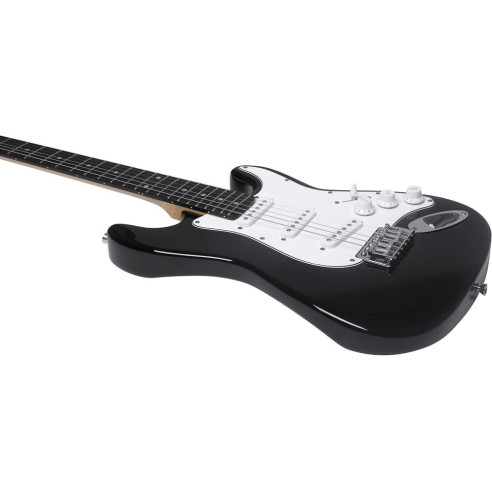 Eko ST100-BLK Guitarra Eléctrica Tipo Strato Negra