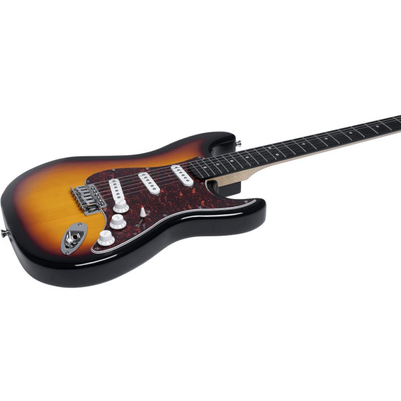 Eko ST100-SB Guitarra Eléctrica Tipo Strato Sunburst