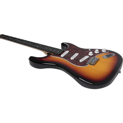 Eko ST100-SB Guitarra Eléctrica Tipo Strato Sunburst